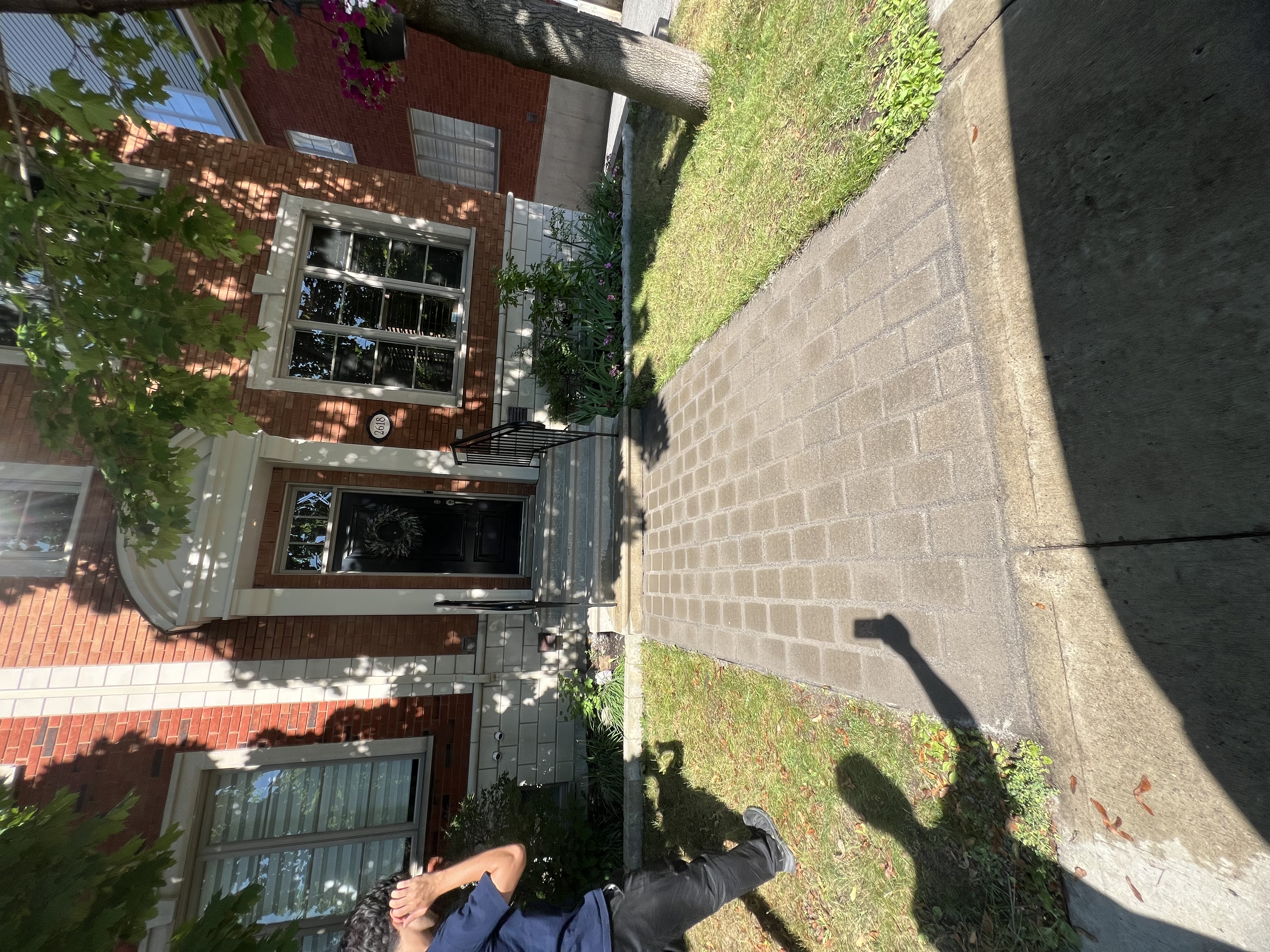 After — pressure washing